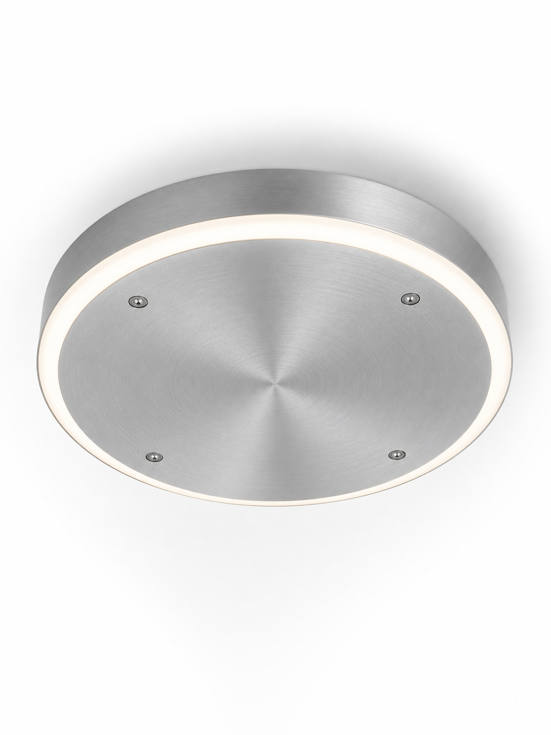 Ronde Buiten Plafondlamp met Geïntegreerde Lichtcirkel