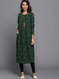 Midi Jurk met Lange Mouwen (Dames)