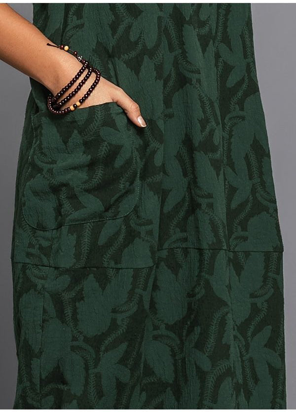 Midi Jurk met Lange Mouwen (Dames)