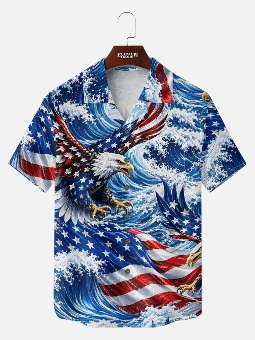 Casual Polyester Overhemd (Heren)