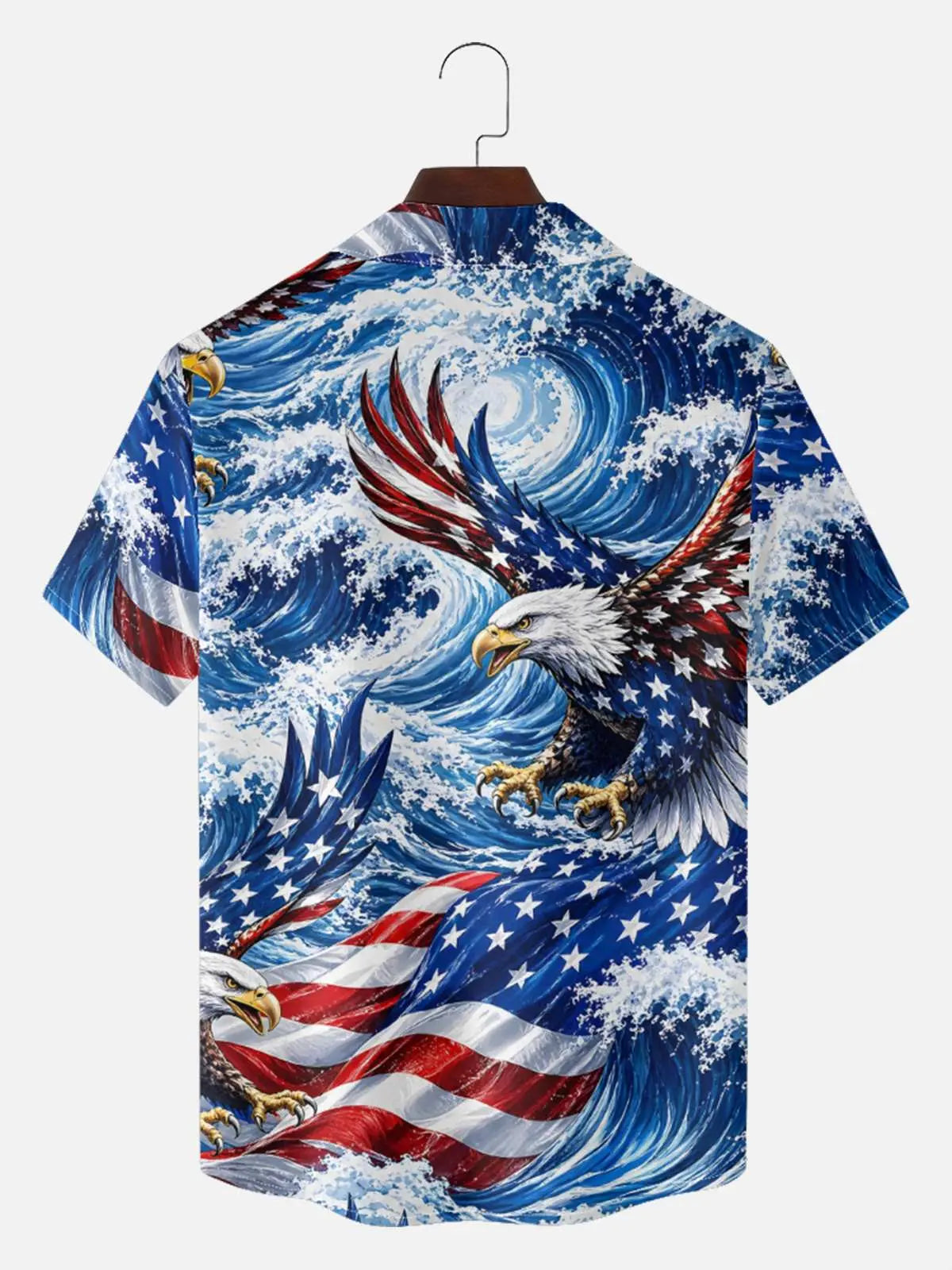 Casual Polyester Overhemd (Heren)