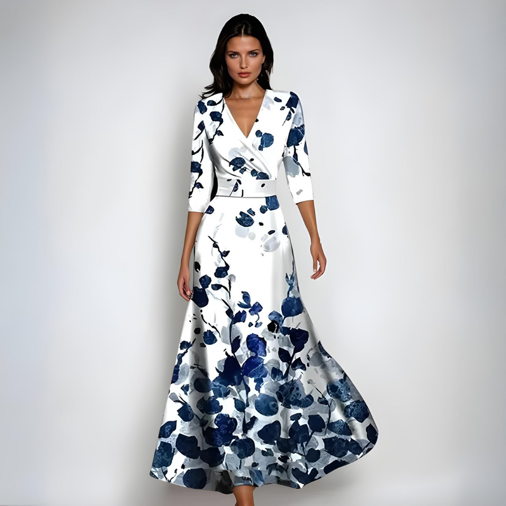 Elegante en Flatterende Bloemenjurk
