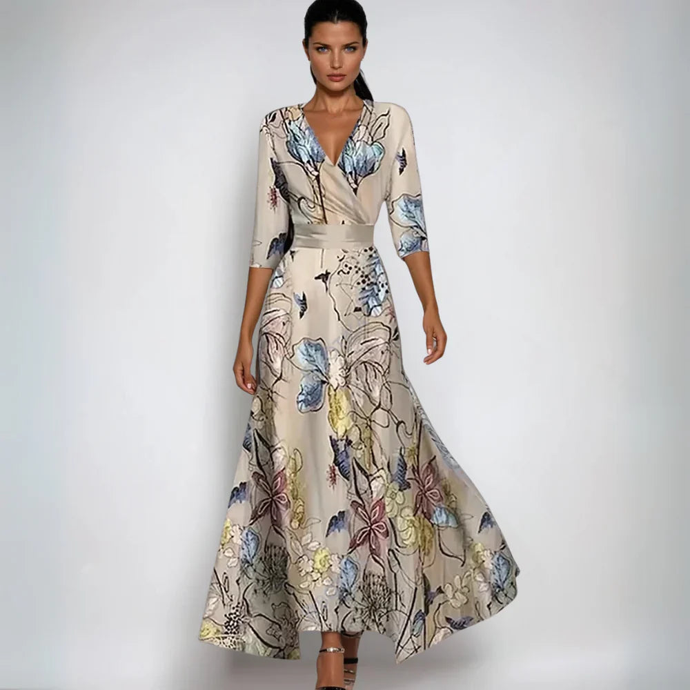 Elegante en Flatterende Bloemenjurk