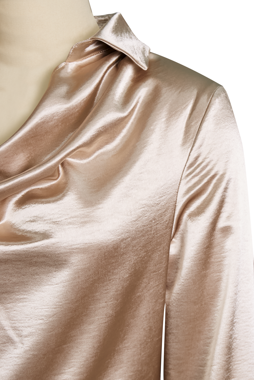Elegante Blouse van Satijn