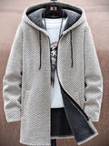 Hoodie van Wol en Kasjmiermix (Heren)