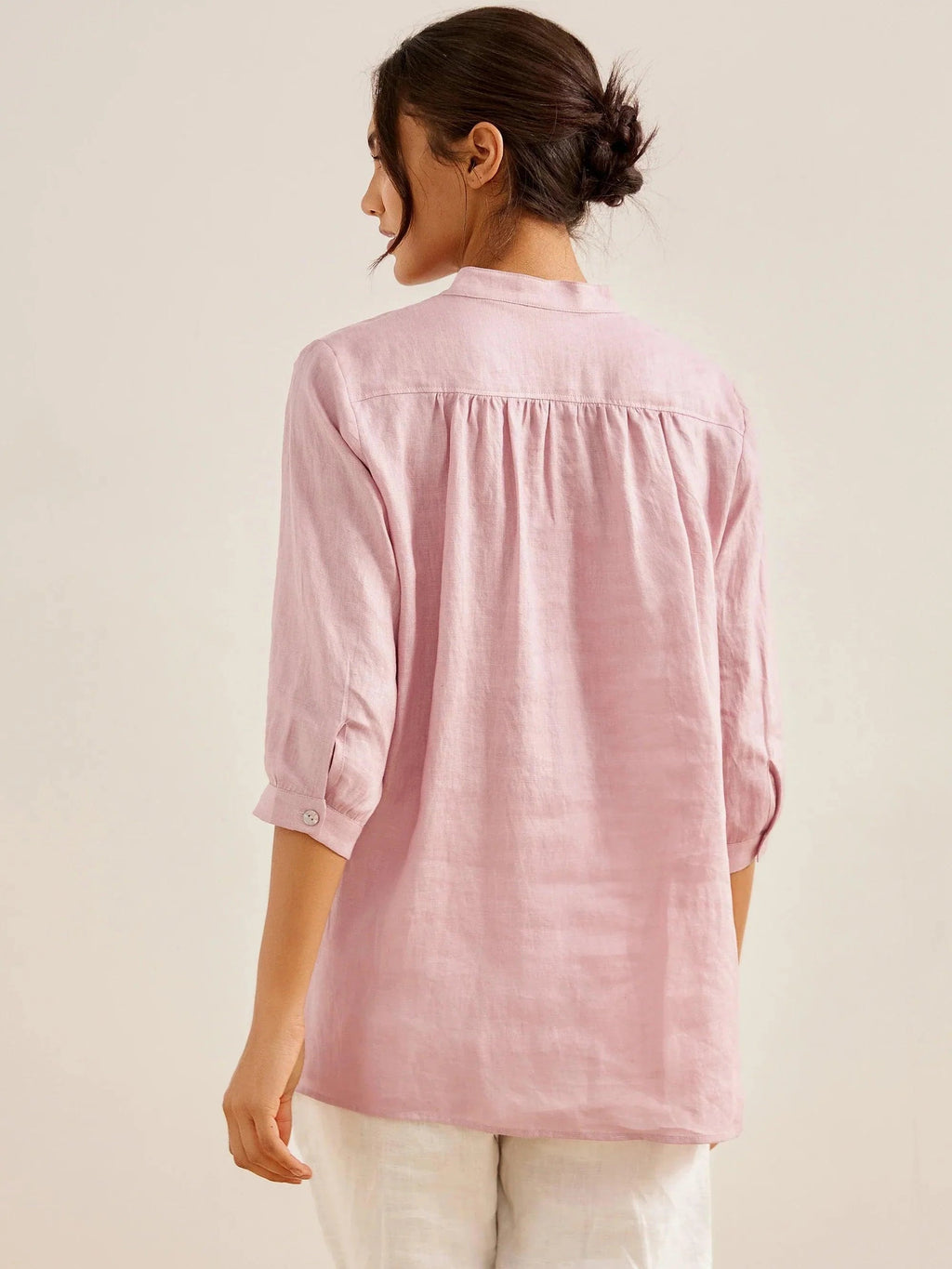 Linnen Blouse Relaxed Fit (Dames)