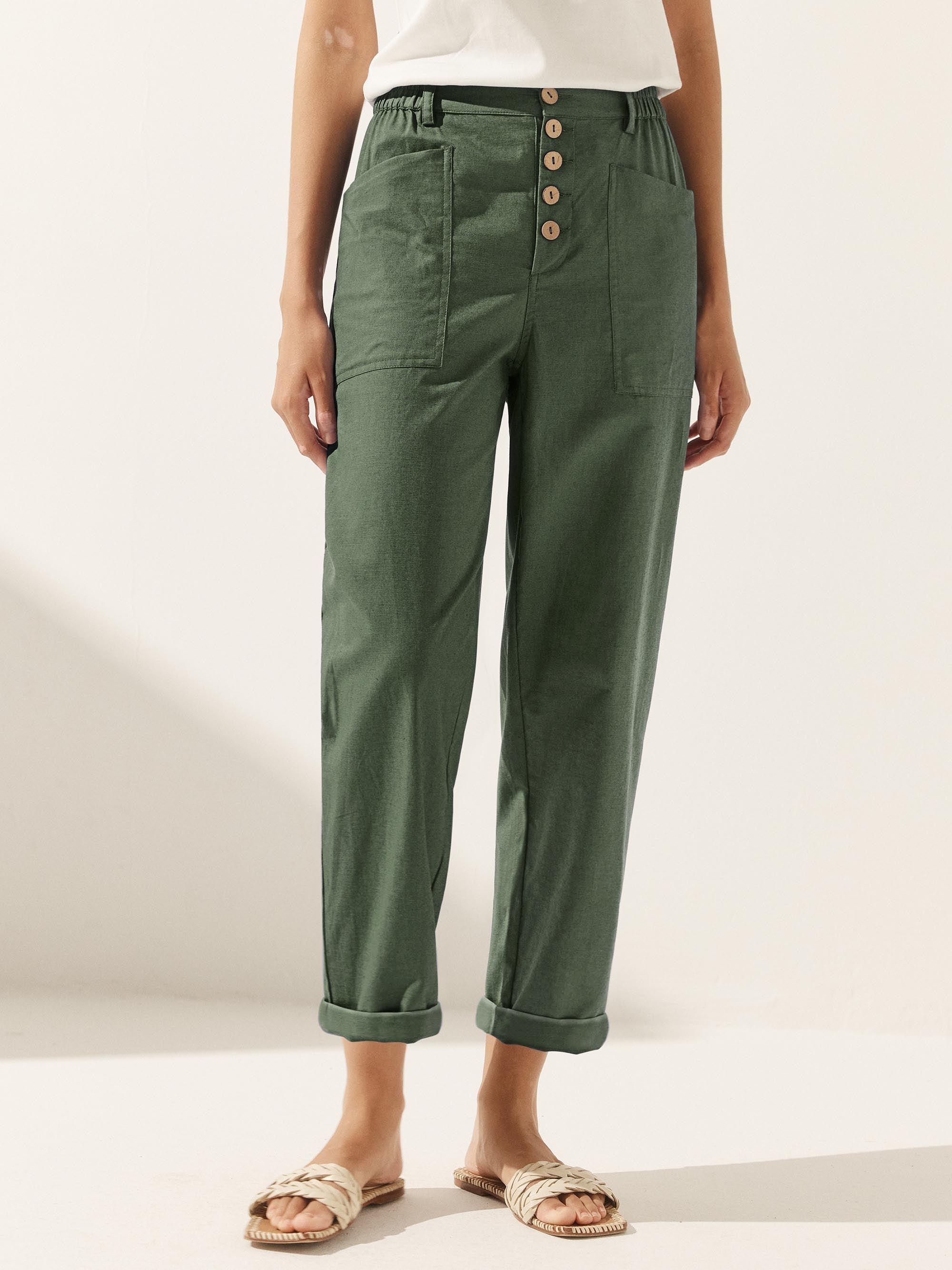 Comfortabele Linnen Broek (Dames)