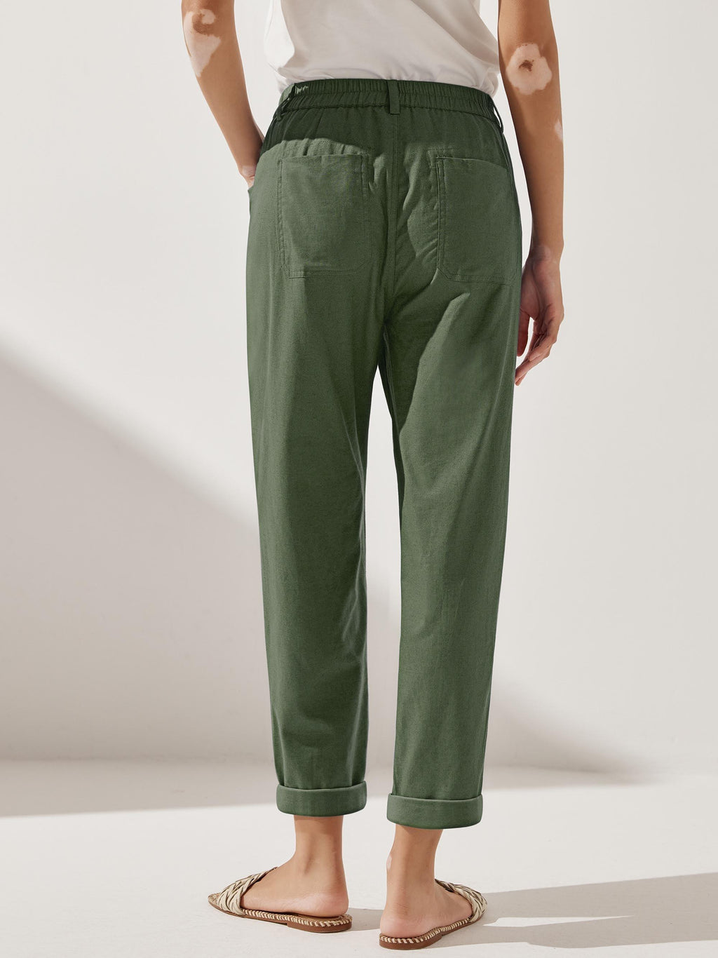 Comfortabele Linnen Broek (Dames)