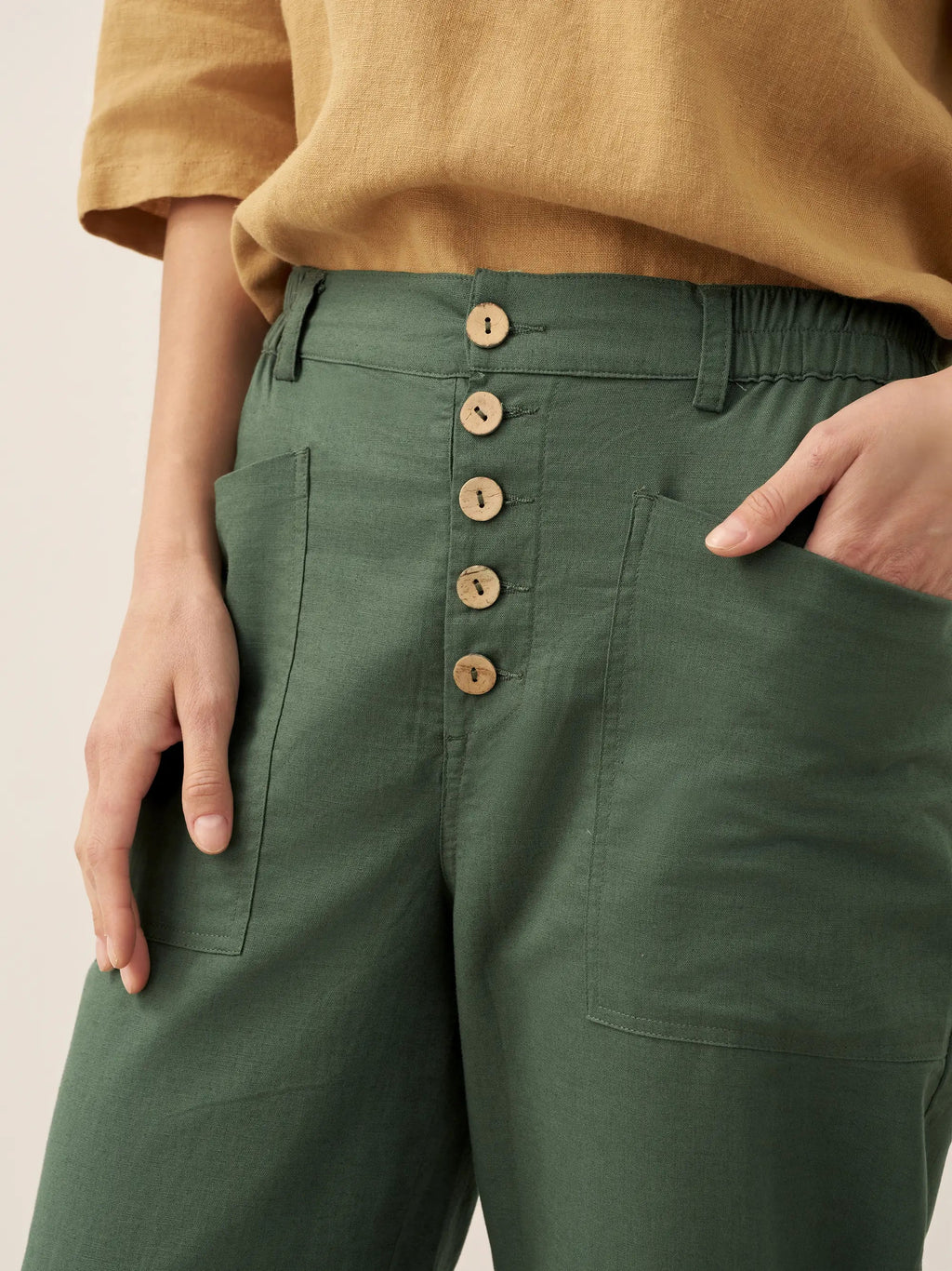 Comfortabele Linnen Broek (Dames)