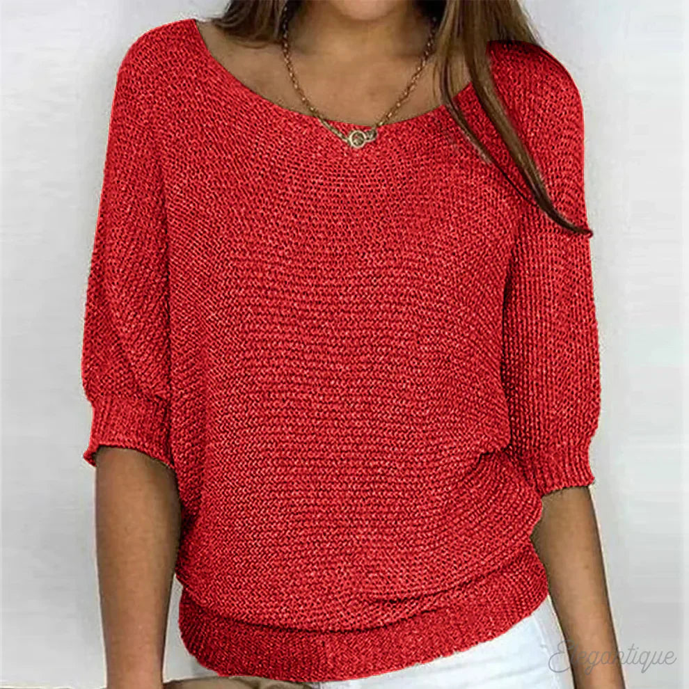 Comfortabele Gebreide Trui (Dames)