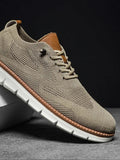 Comfortabele Schoenen van Ademend Leer (Heren)