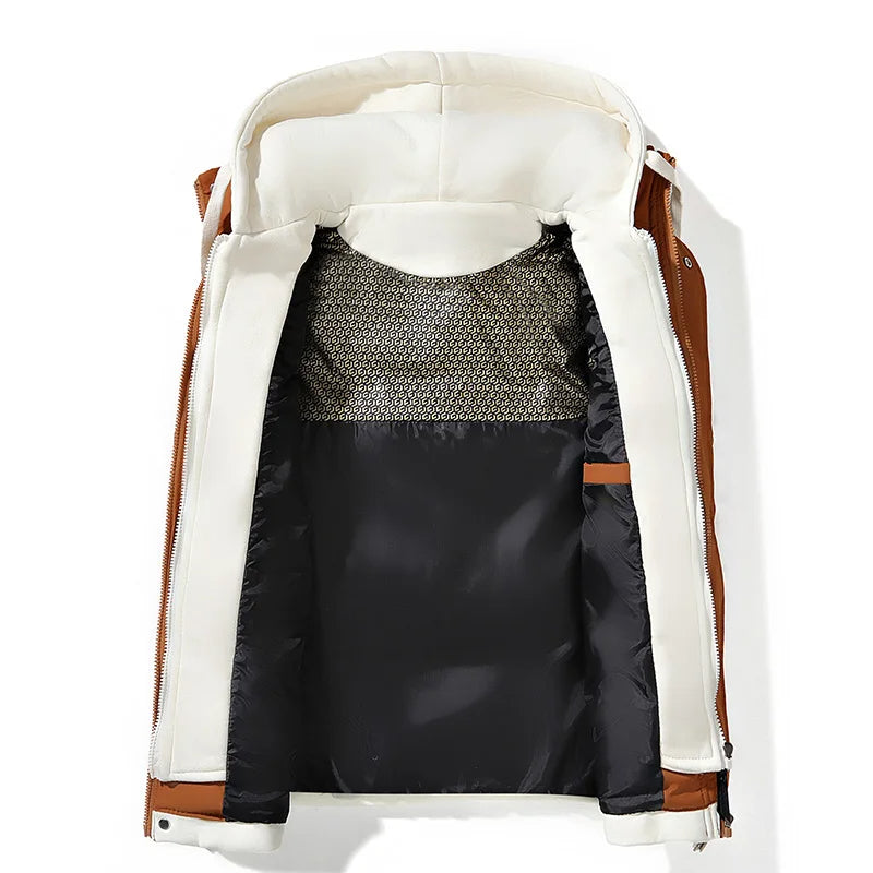 Softshell Puffer Vest Met Capuchon (Heren)