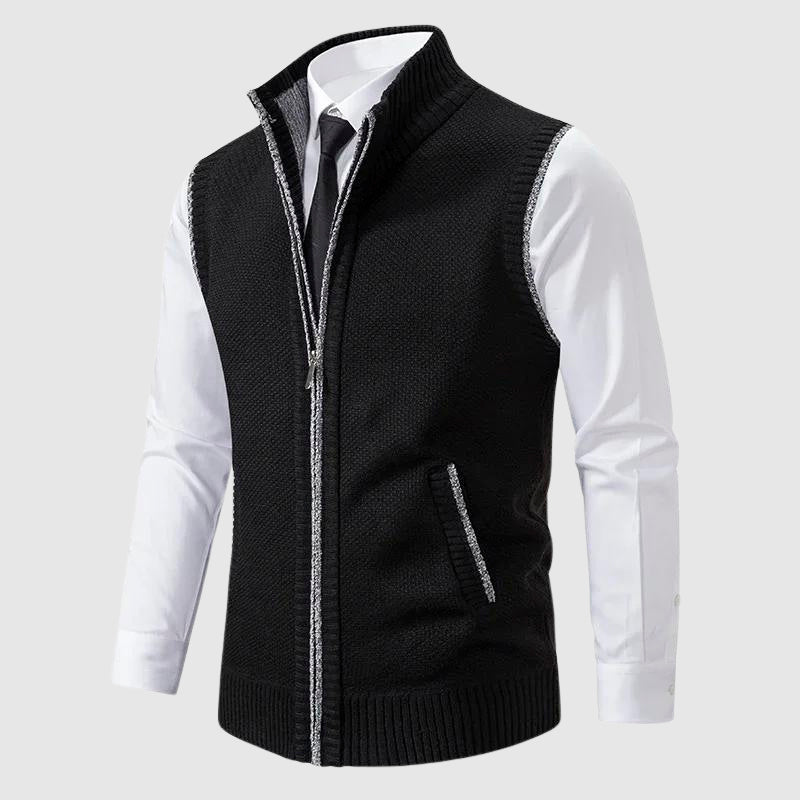 Mouwloos Slim Fit Vest (Heren)