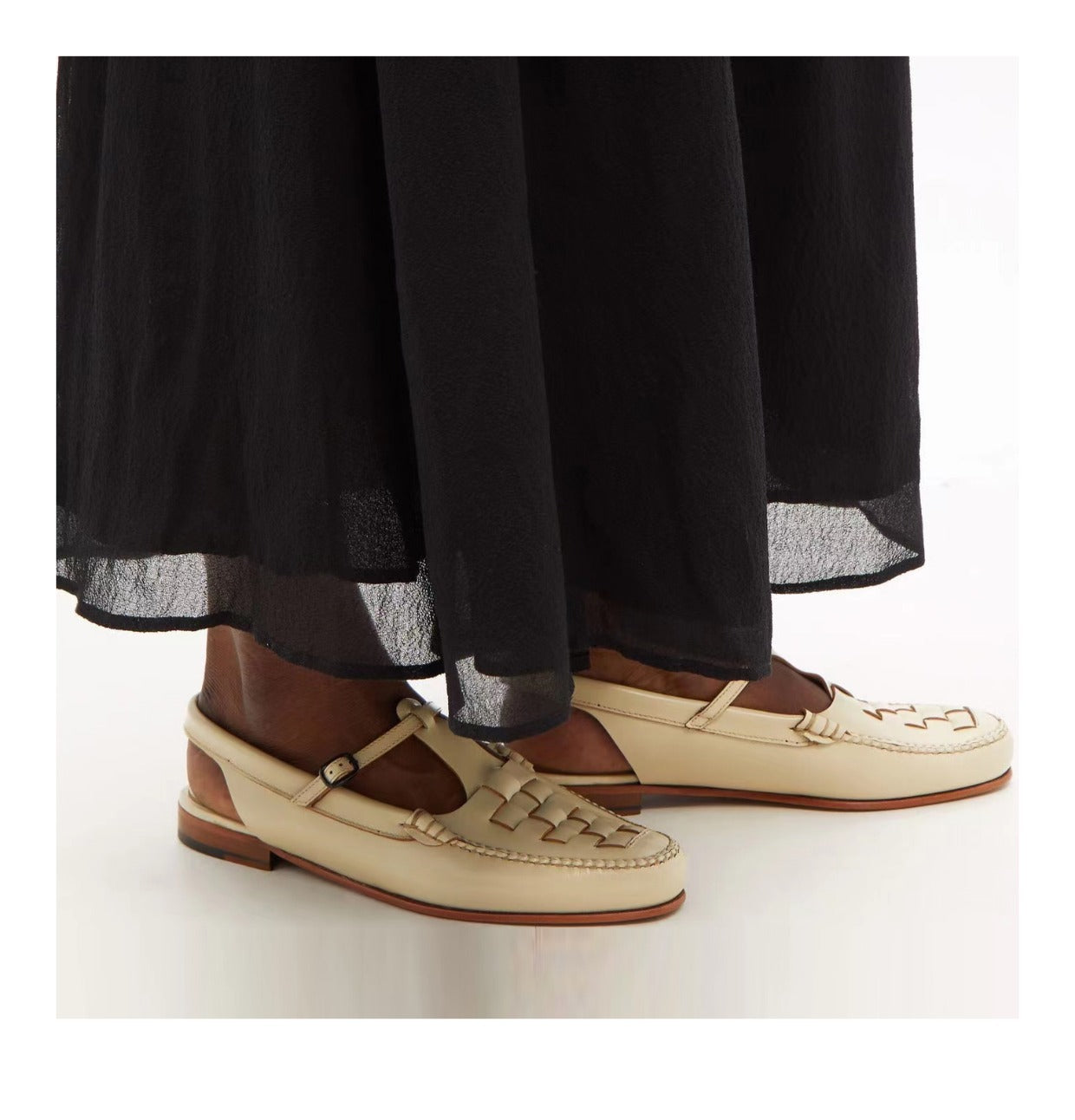 Leren Sandalen Met Orthopedische Inlegzolen (Dames)
