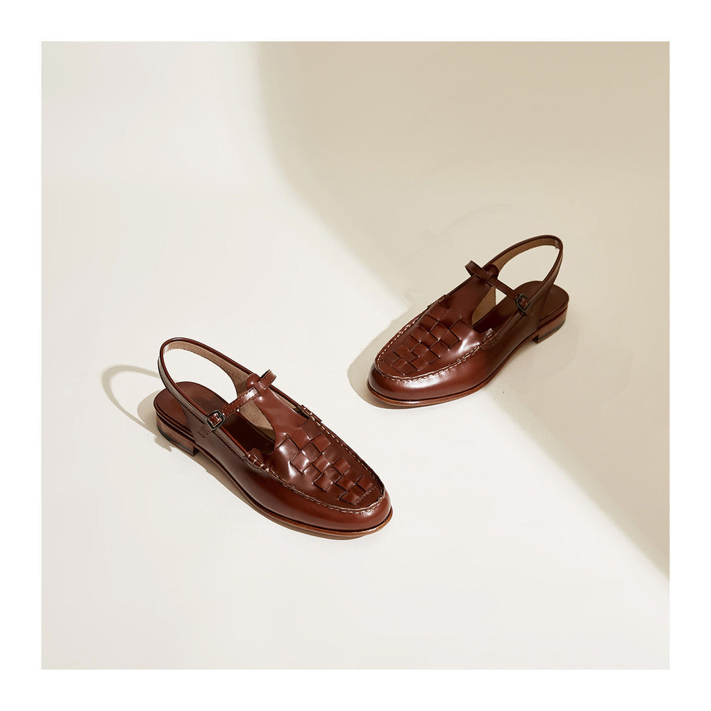 Leren Sandalen Met Orthopedische Inlegzolen (Dames)