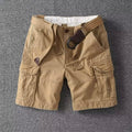 Palermo Cargo Shorts - Adjustable Fit, Multi-Pockets, Cotton Blend Fabric 0