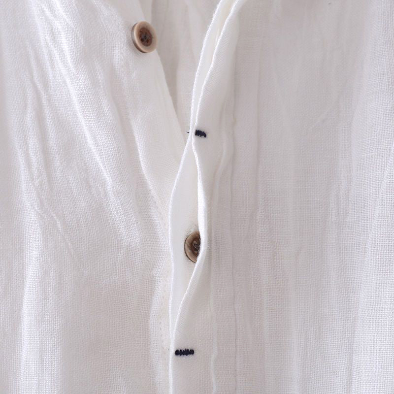 Theodore Willow - Lightweight Linen Button Down Shirt for Beach Outings 6