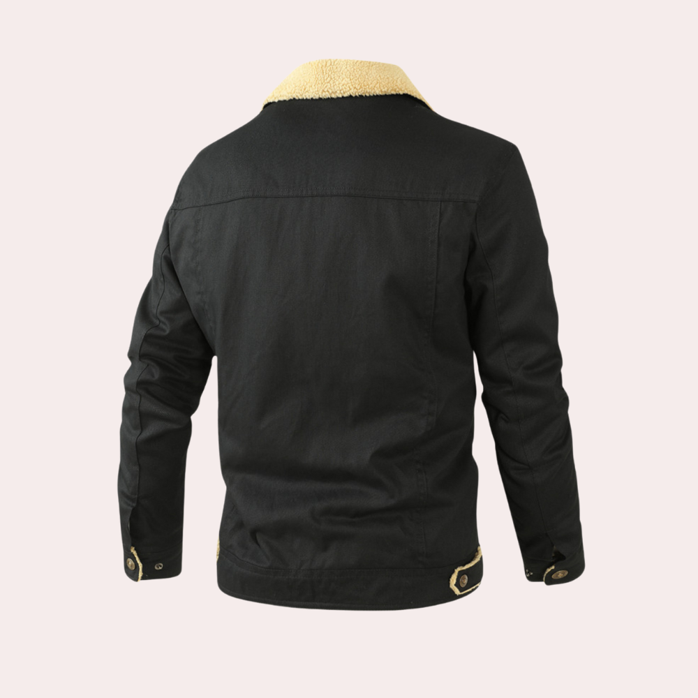 Comfortabele Sherpa Winterjas (Heren)
