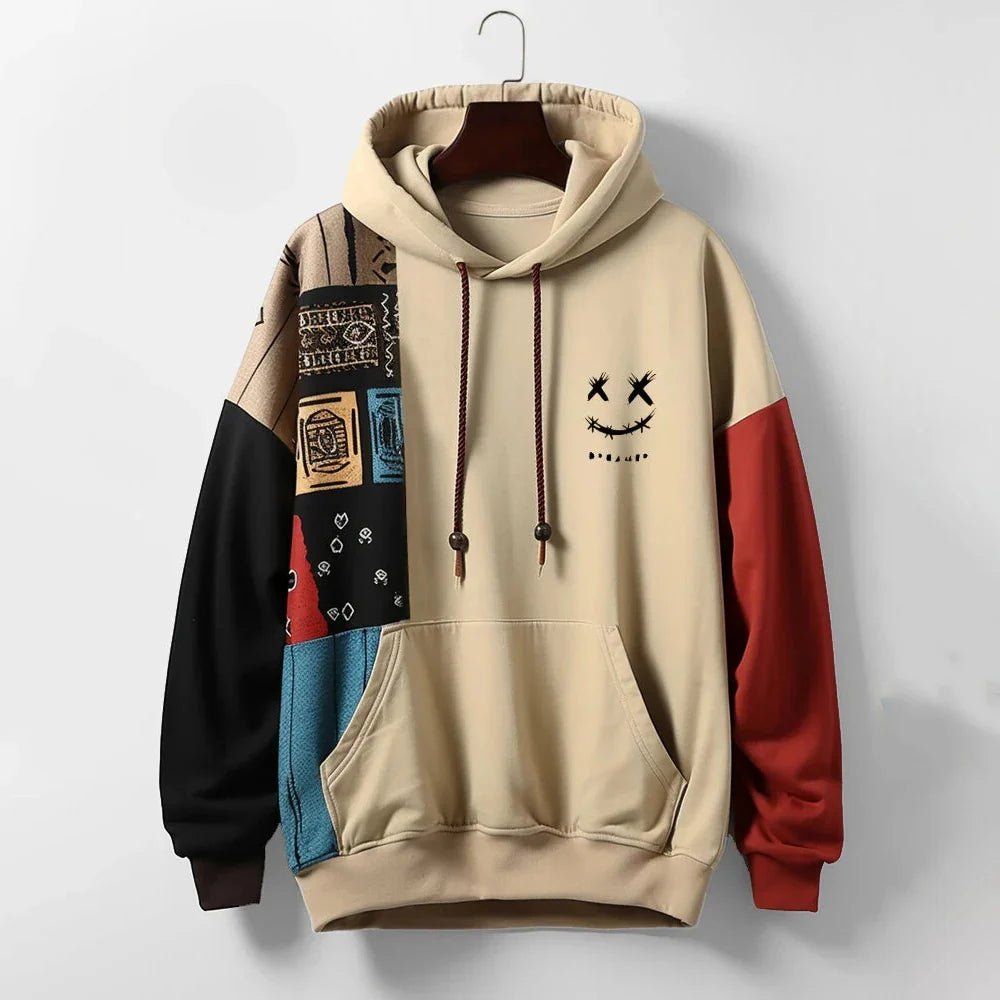 Hoodie van Premium Katoenmix (Heren)
